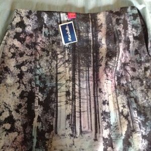 New with tags Catherine Maladrino graphic skirt